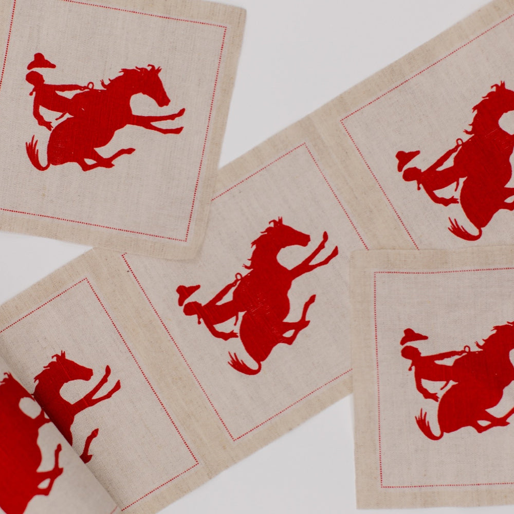 Cowboy Linen Napkins