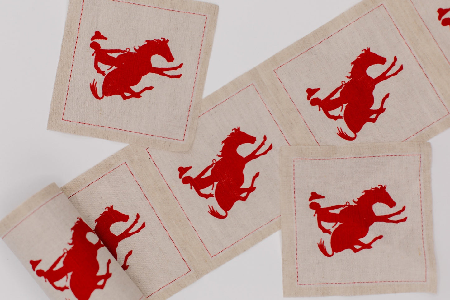 Cowboy Linen Napkins