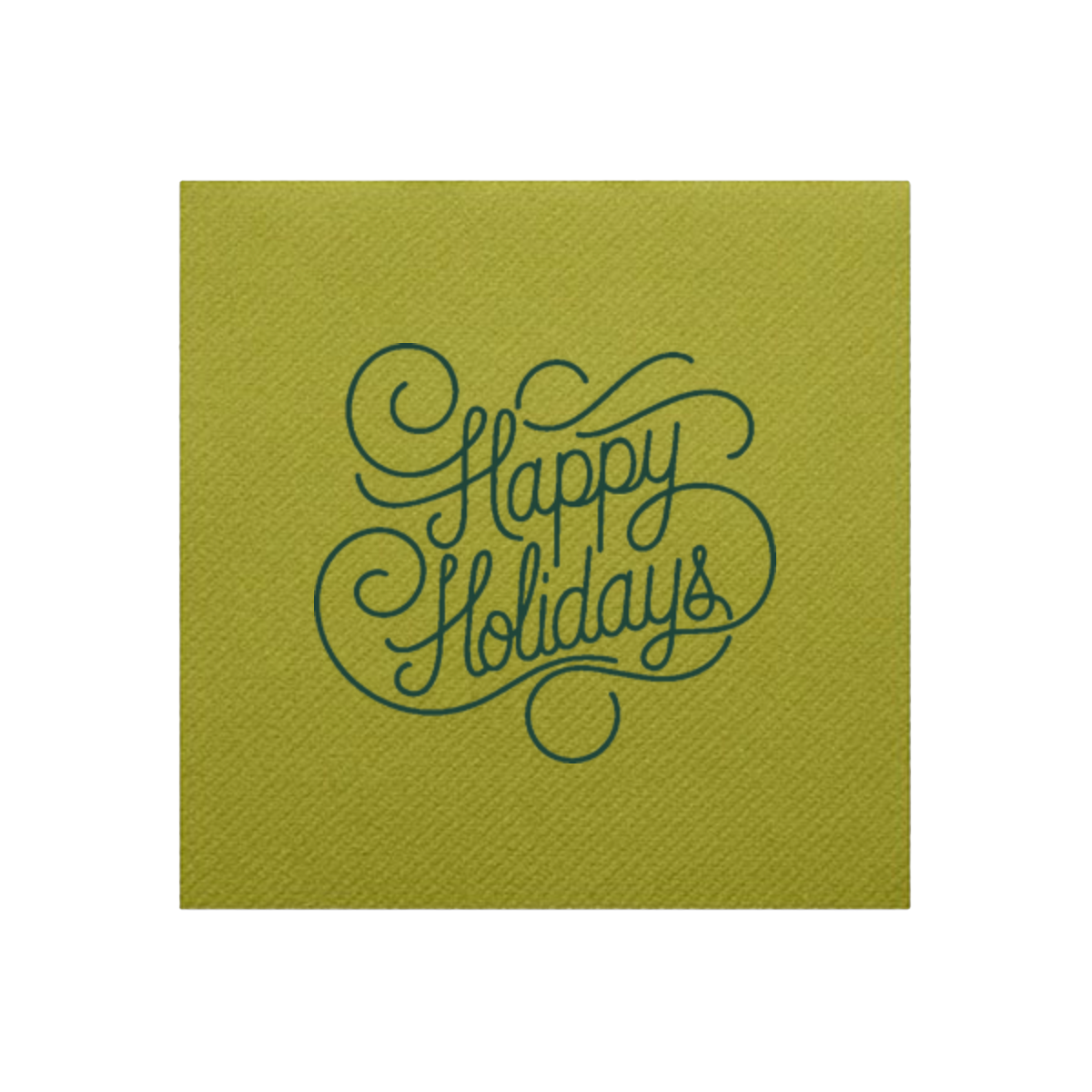Happy Holidays Napkins