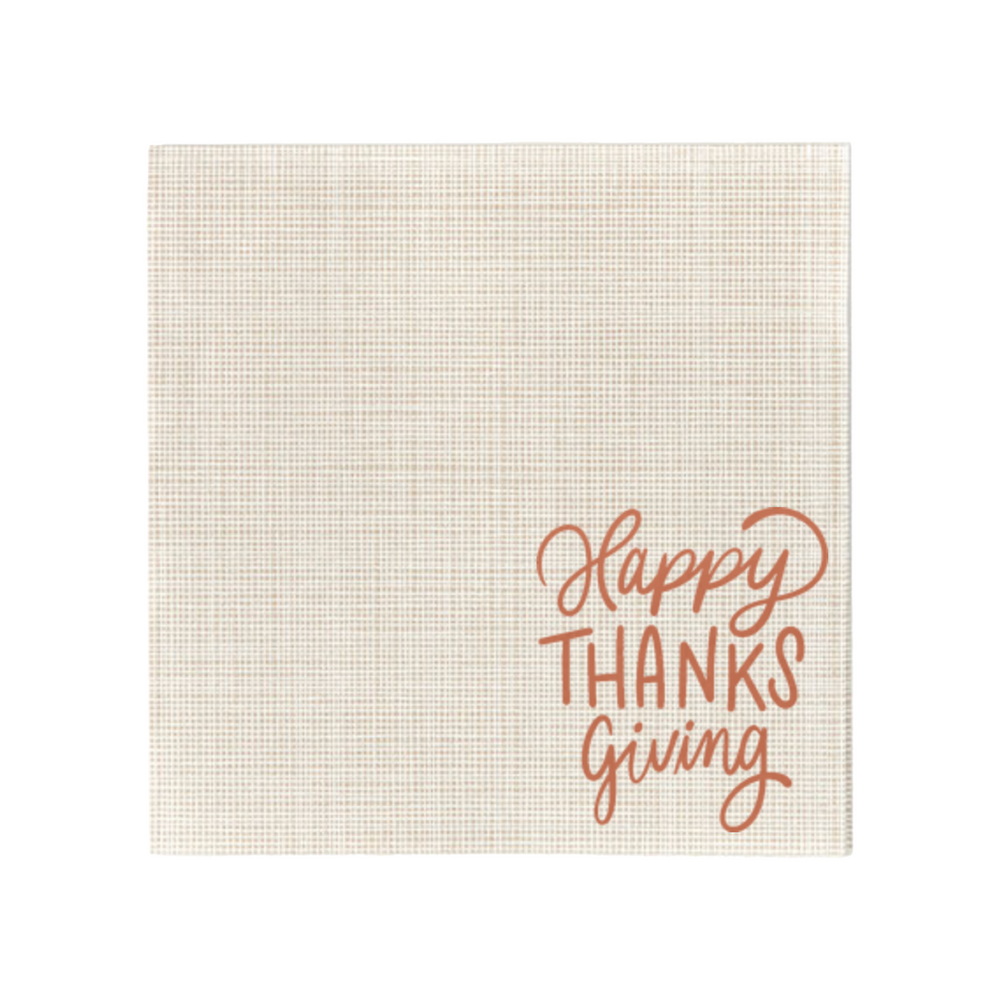 Happy Thanksgiving Napkins
