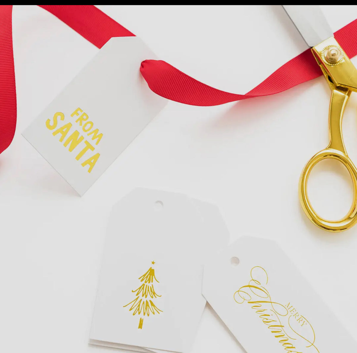 From Santa Gift Tag, Box of 10