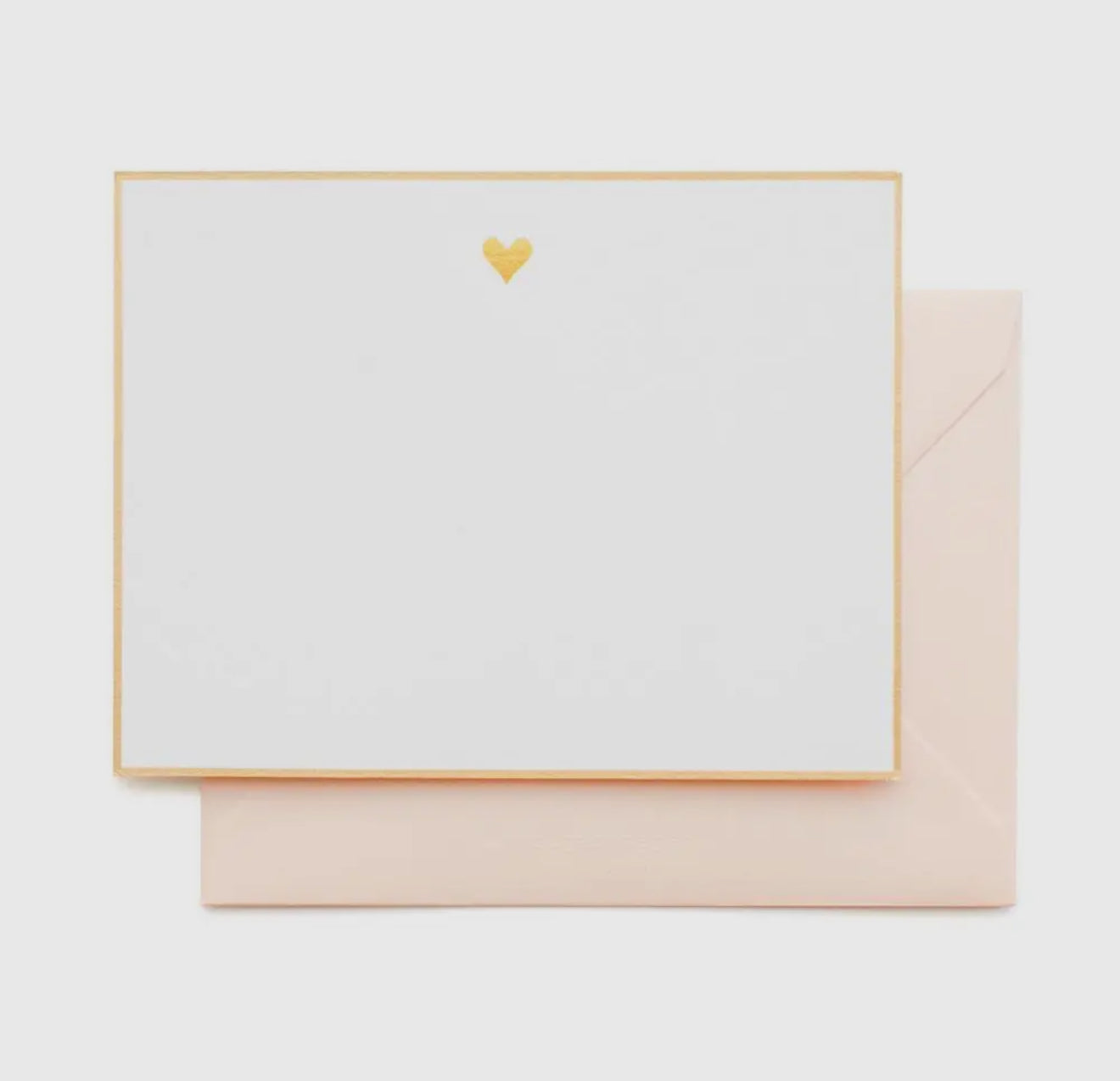 Gold Heart Note Set