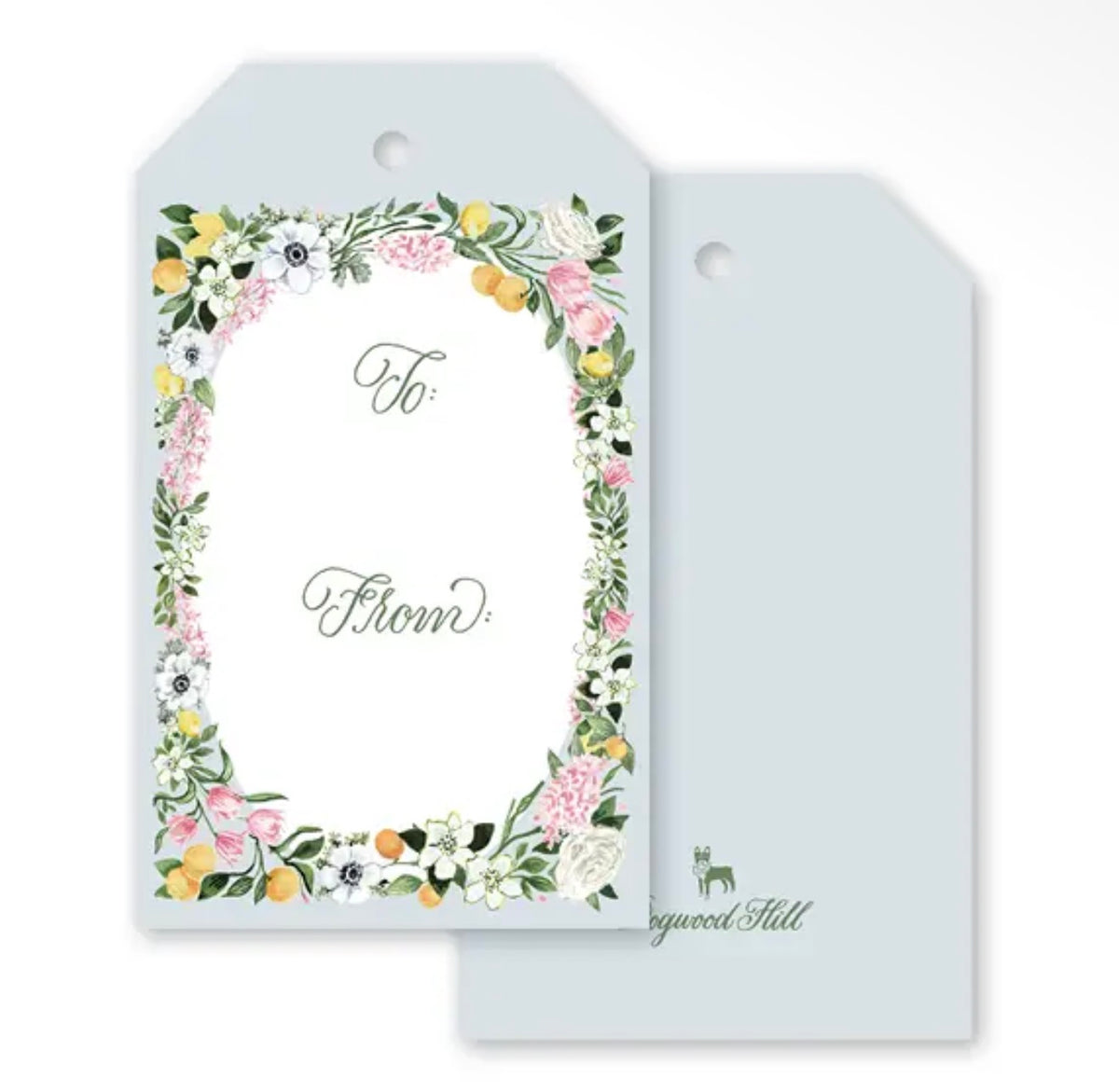 Joie Des Fleurs Gift Tags