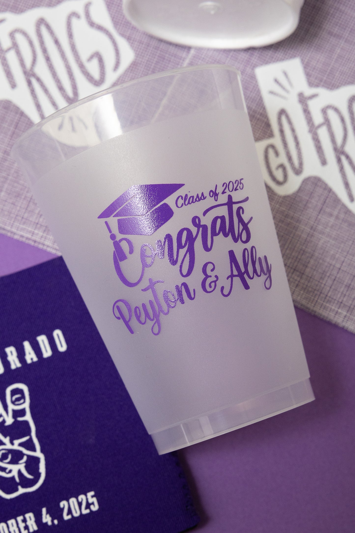 Custom Frosted Single Color Cup
