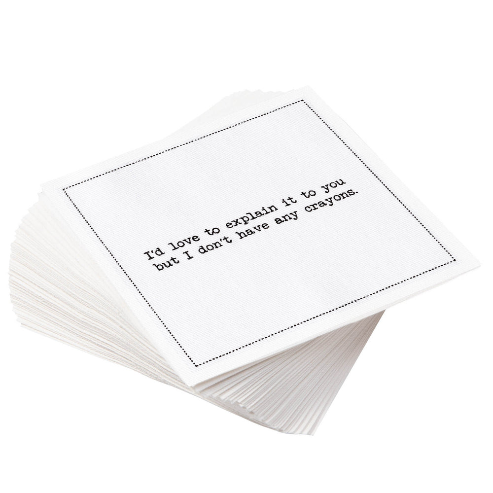 Subversive Quotes Cocktail Napkins