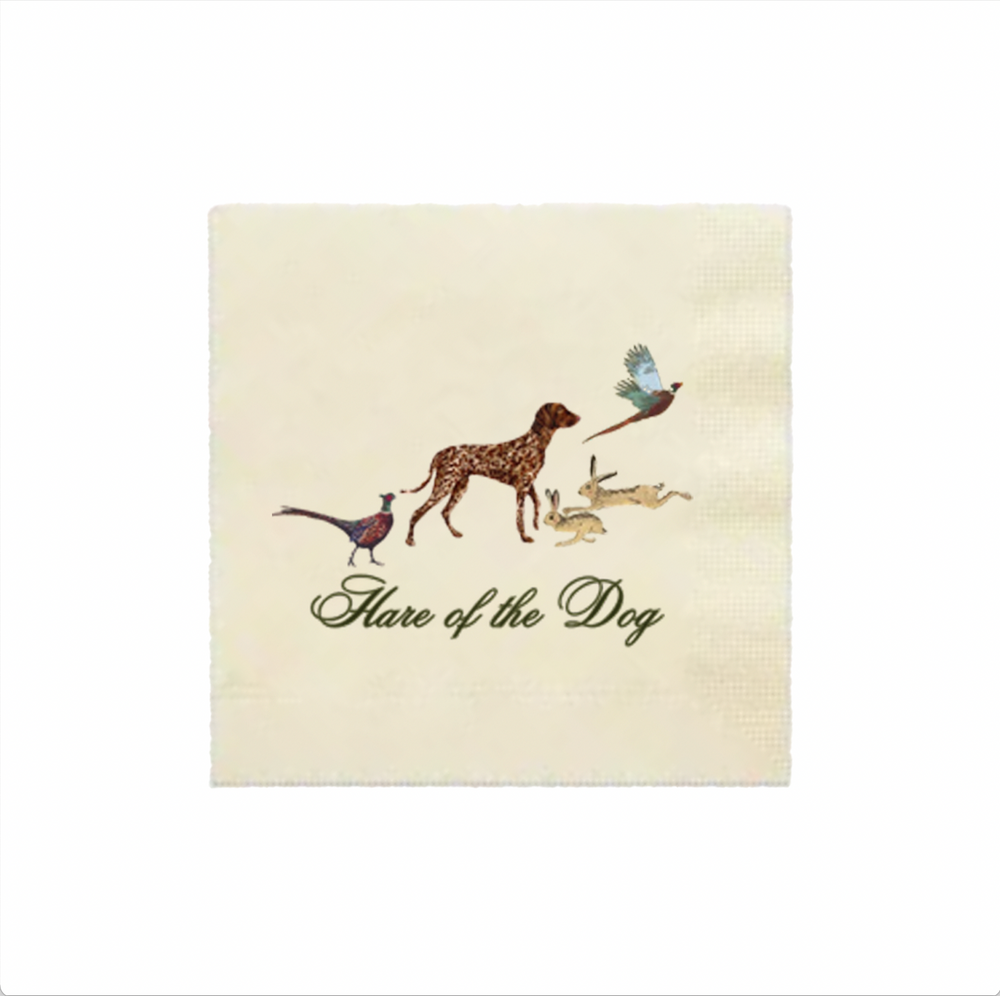 Hare of the Dog Napkins