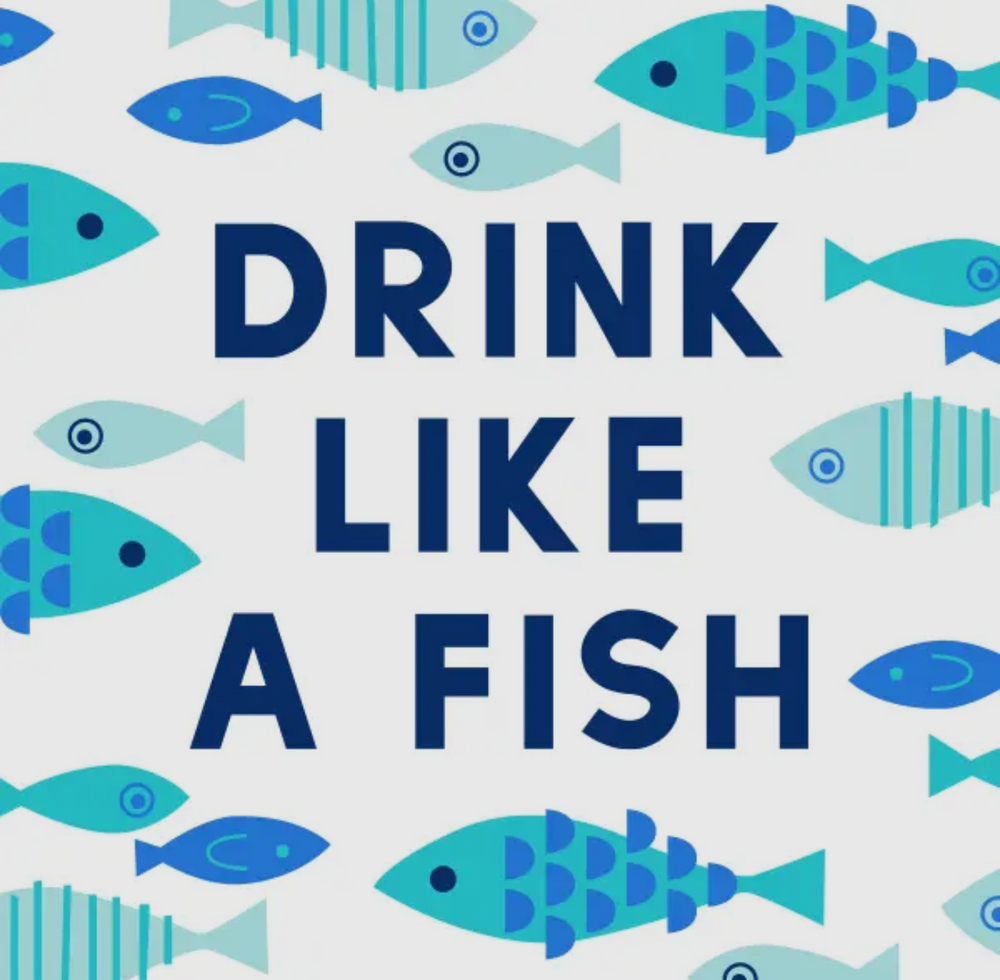 Drink Like A Fish Napkins