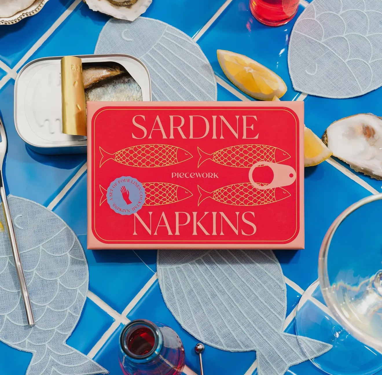 Sardine Cocktail Napkins
