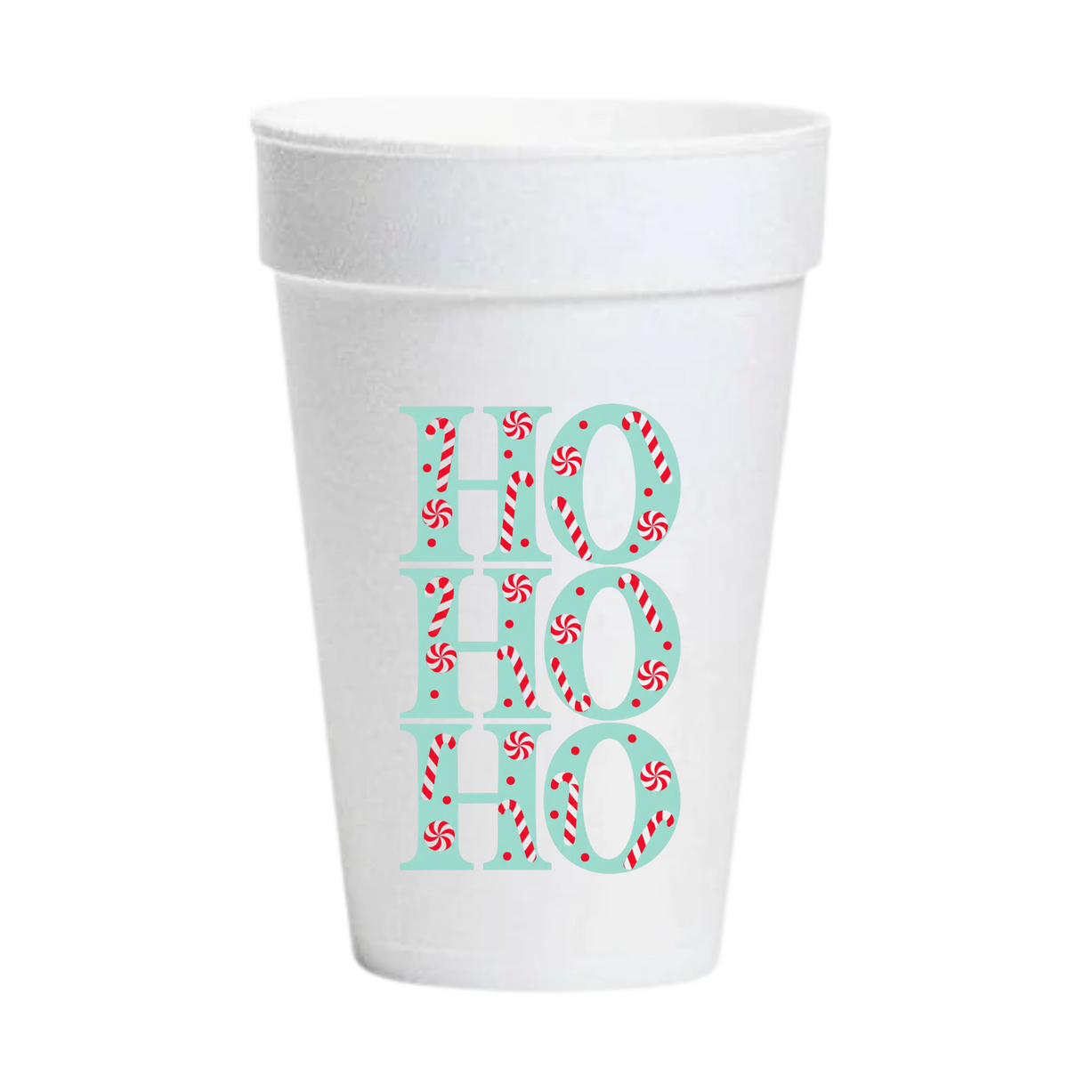 HO HO HO Foam Cups