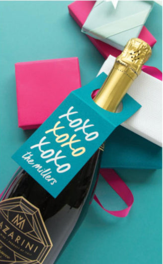 Custom Letterpress Bottle Tags