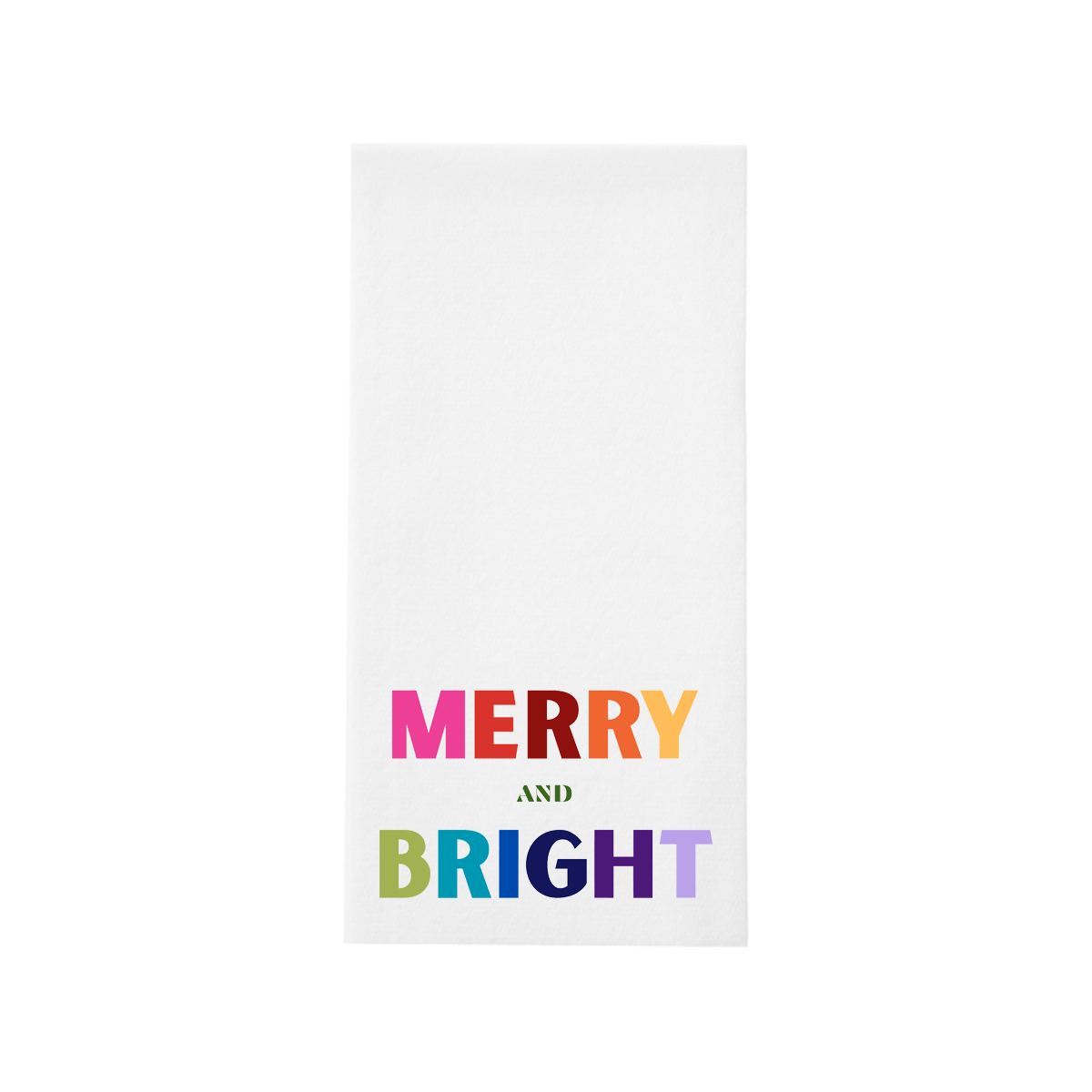 Merry & Bright Guest Towel