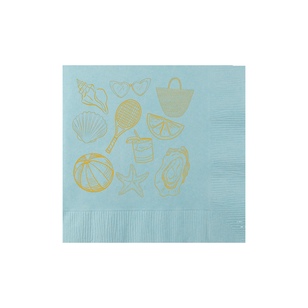 Summer Icon Napkins